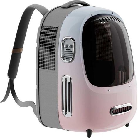 Petkit BREEZY 2 Zaino da Trasporto Rosa Pastello (1/3)