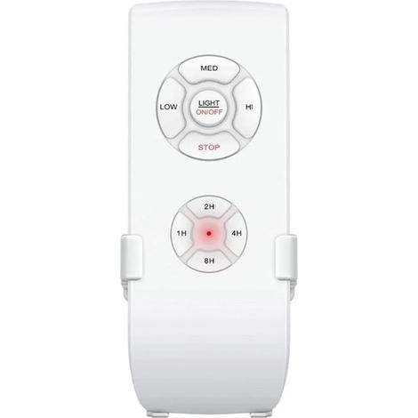 Kit de control remoto universal, control inteligente para ventilador de techo de 3 velocidades, botón independiente, pitido, fácil de instalar, con amplio alcance. (1/5)