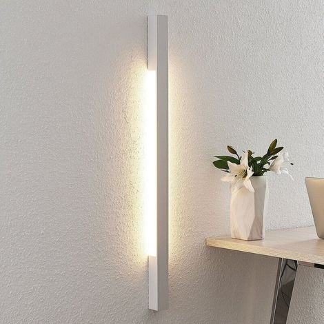 [NEUWERTIG] B-Ware Arcchio Ivano LED-Wandleuchte Wandleuchte Lampe Leuchte 91 cm weiß Aluminium866 (1/2)