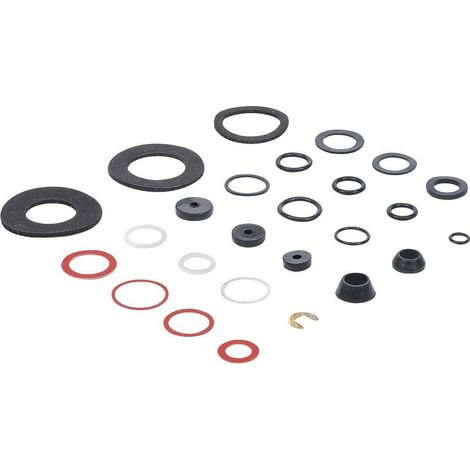 Assortiment de Joints d Étanchéité 50 pcs - Polyvalent et Durable, Caoutchouc - D-Work (1/5)