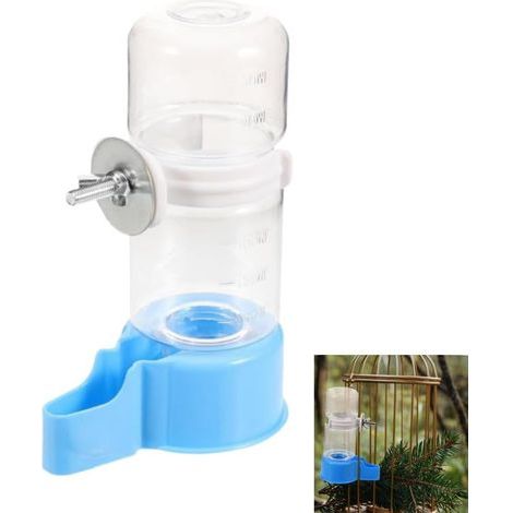 Vogeltränke, 140 ml Wasserspender, PP-Material, für Papageienkäfig (1/4)