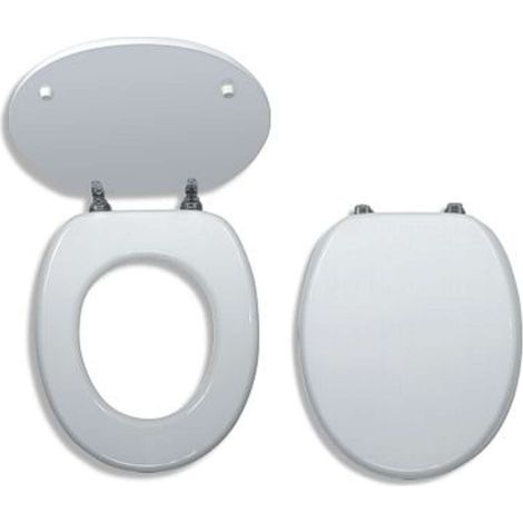 Novaservis Prestige - WC-Sitz, lakiert MDF, weiß WC/BILAMDF