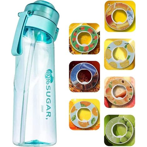 Drink Accessories Air Up Bottle – 650 ml – mit 7 Luftkapseln – auslaufsicherer Becher für Fitnessstudio, Laufen und Outdoor-Aktivitäten – Schwarz (nur Becher): Amazon.fr: Sport & Outdoor (1/5)
