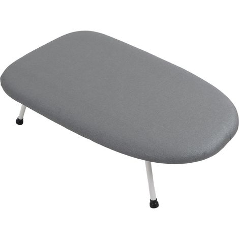 Cette mini table à repasser pliante permet de gagner de la place, est facile à déplacer et à transporter, et est idéale pour repasser les vêtements sur une petite table. (1/5)