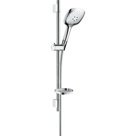Hansgrohe Raindance Select set de douche 150 3jet avec barre de douche 65 cm et porte-savon, 27856, Coloris: chrome - 27856000 (1/5)