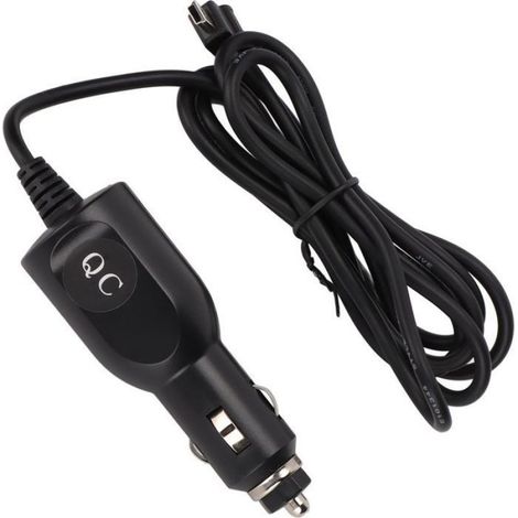 Chargeur Allume-Cigare 5V 1.2A, Adaptateur USB Voiture Compact pour GPS TomTom XL One, Câble Alimentation Rapide (1/5)