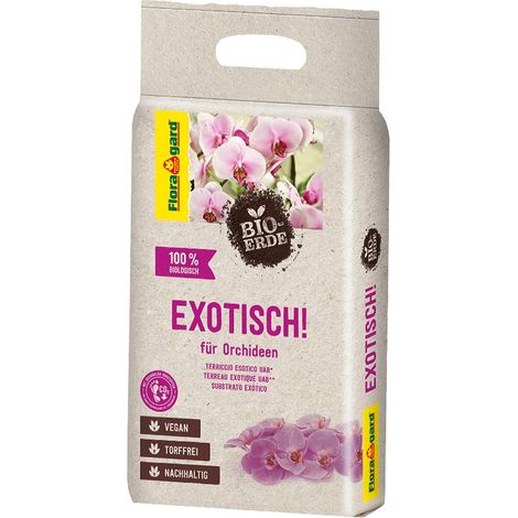 Floragard® BIO-ERDE Exotisch für Orchideen - 3 Liter
