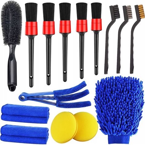 Kit de nettoyage automobile complet, comprenant 15 serviettes pour voiture. OFFERT EN CADEAU (1/4)