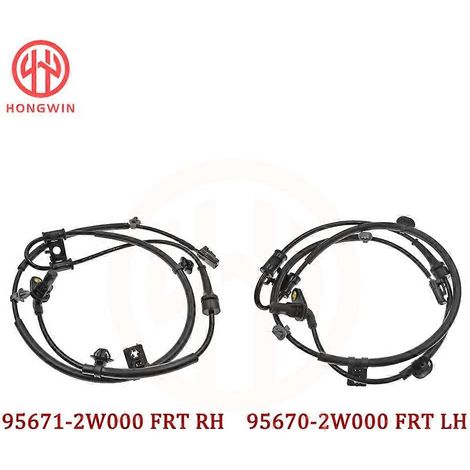 Capteur de vitesse de roue ABS avant et arrière pour Hyundai Santa Fe 2013-2019 / Kia Sorento 4WD 95670-2W000, 95671-2W000, 95680-2W000, 95681-2W000 (avant gauche et droit) (1/5)