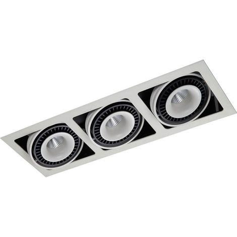 Lámpara empotrada Italux Alesso GL7116354W WHBL (1/2)