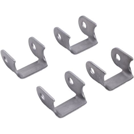 Kit de support de montage de soudage de culbuteur d'amortisseur 100 pièces en alliage d'acier fixation sécurisée adaptée aux véhicules tout-terrain ATV karts UTV (1/4)
