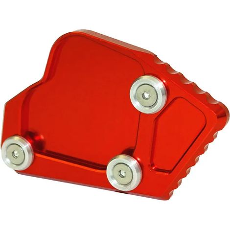 (Rouge)waase Plaque d'extension de béquille latérale compatible avec BMW K1600GT K1600GTL K1600 GT GTL 2011 2012 2013 2014 2015 maxpower (1/4)