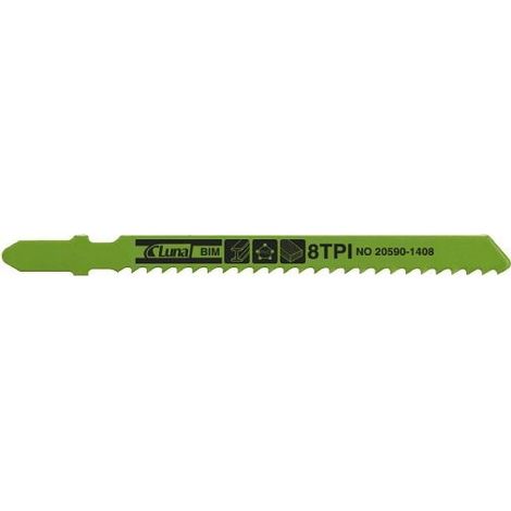 hoja de sierra luna t118af bimetálica corte preciso 50 mm