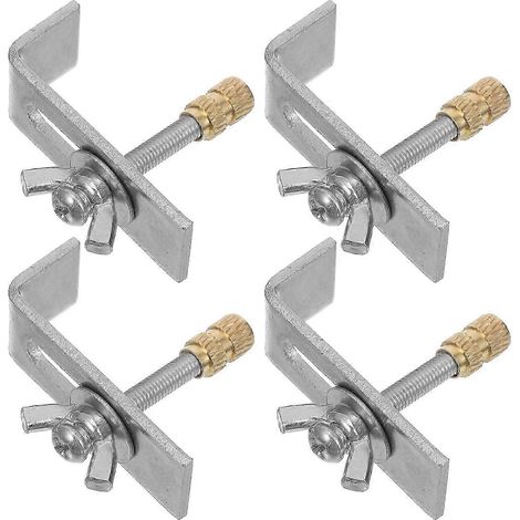 1 jeu de clips de fixation pour évier encastré, supports de fixation sous évier, clips de rechange pour évier encastré (1/4)