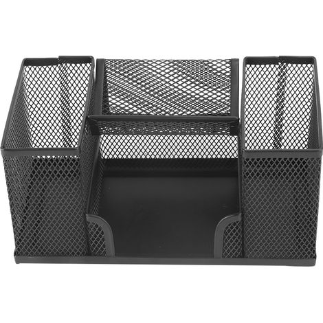 Porte-stylo multifonctionnel, boîte de rangement pour stylos de bureau (1/5)
