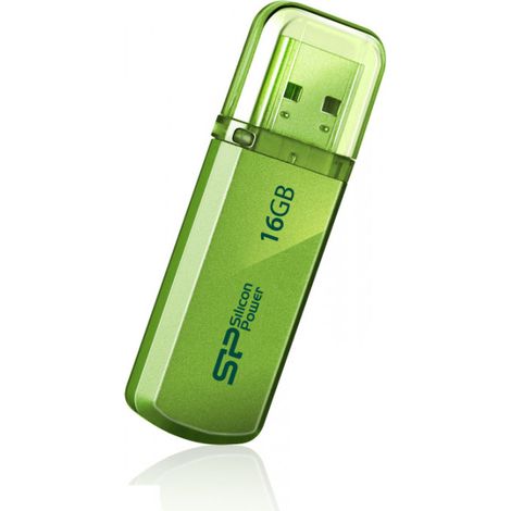 Silicon Power  Helios 101  16 GB  USB 2.0  Grün