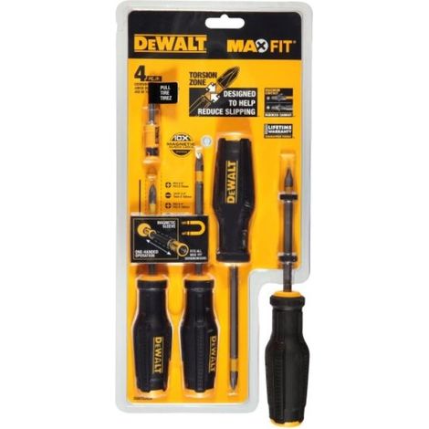Ensemble de tournevis DeWalt DWHT62054 4 unités