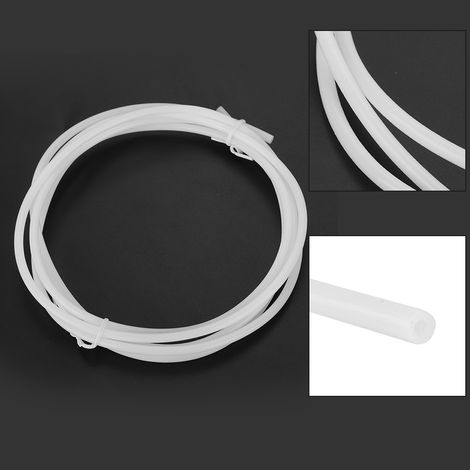 Tube PTFE Blanc 1.75mm pour Imprimante 3D (Diamètre Intérieur 2.0mm, Extérieur 4.0mm) - Longueur 1.5 Mètre - Conduit Bowden (1/5)