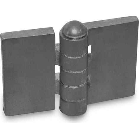 Charnière à souder - GN 1366-ST-60-60-A-BL Profil en acier LxL: 60x60mm (1/3)