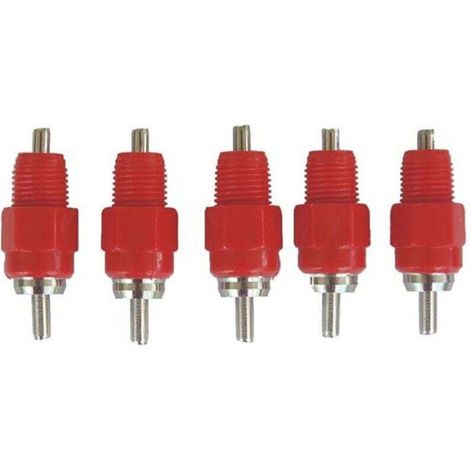 YMYNY 5 pieces water nipple chicken feed dispenser poultry accessories hen for screwing in style (1/4)