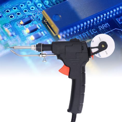 Kit de pistolet à souder automatique à chauffage rapide et protection contre les brûlures, fer à souder portatif pour la maintenance électrique et le soudage. (1/5)