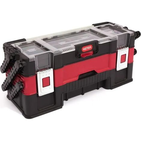 Curver Cantilever Trio caja de herramientas transparente 11 litros