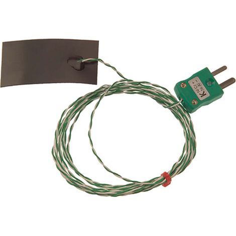 Thermocouple type K, L 50mm, +100°C max à Fiche mâle miniature ( Prix pour 1 )