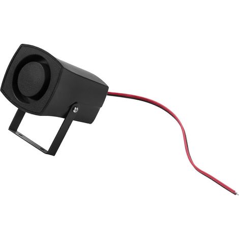 Sistema de bocina de alarma para coche, policía y bomberos, 12-24 V, 6 tonos. (1/5)