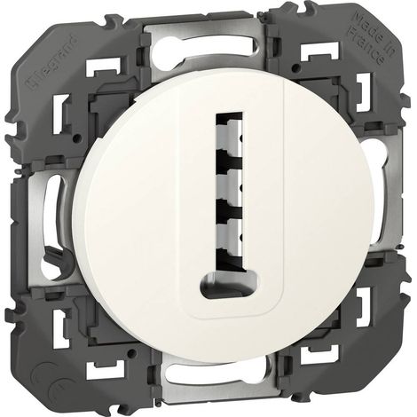 presa telefonica T bianca componibile Dooxie - Legrand