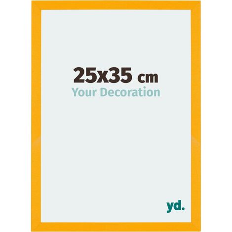 Cadre Puzzle 25x35 cm - Jaune - MDF - Mura. (1/5)