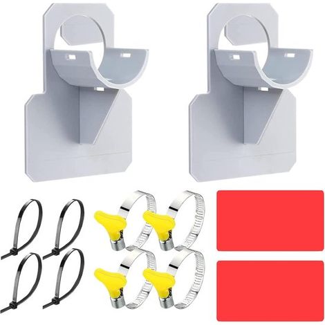 Poolschlauchhalter-Set (2er-Pack) – Kunststoff-Schlauchhalter für Pools mit 30–37 mm Durchmesser (1/5)
