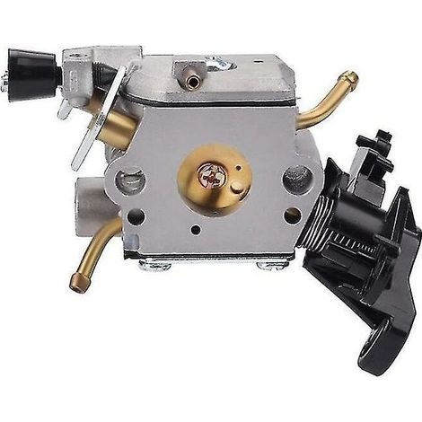 Pièces de carburateur pour tronçonneuse à essence modèles 445, 445e, 450, 450e, référence C1m-el37b, compatibles avec tronçonneuses thermiques de jardinage pour l'entretien des espaces verts et la cou (1/5)