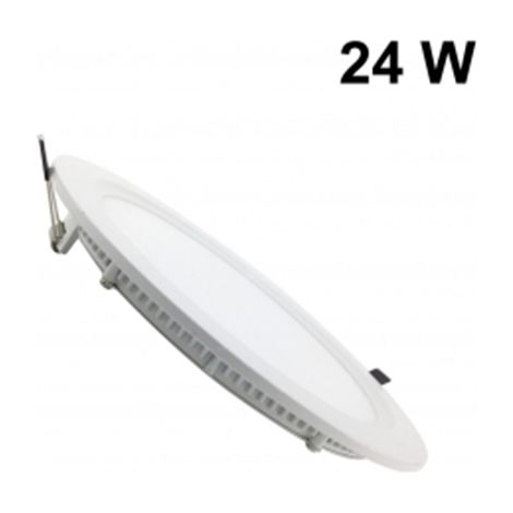 Pannello LED 24w Incasso Rotondo Luce Bianca 6500k (1/2)