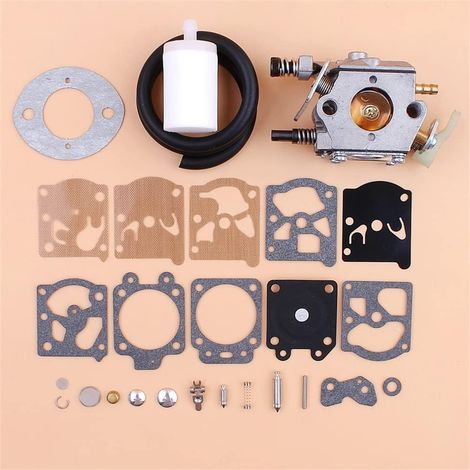 Kit de carburateur, pour tronçonneuses Husqvarna 50 51 55 Rancher, 503281504, pour Walbro K20 Wat (1/5)