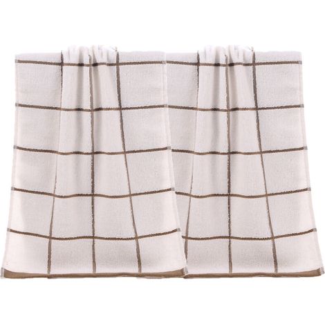 Bardusch - Ensemble de serviettes de toilette en coton résistant, idéal pour les hôtels, spas, salons de beauté et salles de sport, 33 x 73 cm. (1/5)