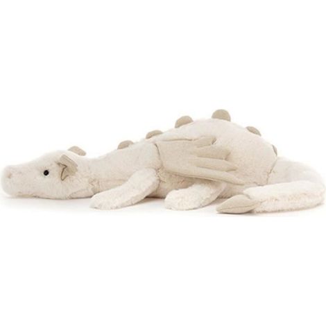 Jouet en peluche Dragon volant 50 cm, doux, couleur beige, mixte, idéal pour tous les âges (1/4)