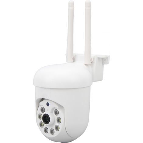 Caméras de sécurité WiFi 1080p, communication bidirectionnelle, WiFi 2,4 GHz, 100-240 V, pour bébé, personne âgée, chien, prise européenne (1/5)