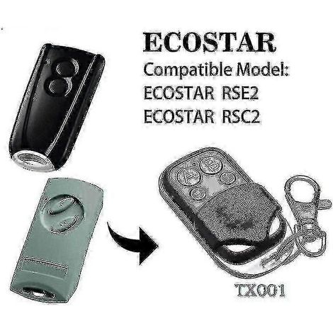 Nouvelle petite télécommande remplaçant Ecostar RSC2 433 Hormann RSE2 433 MHz, moteur Liftronic 500 700 800 autoroute (1/5)