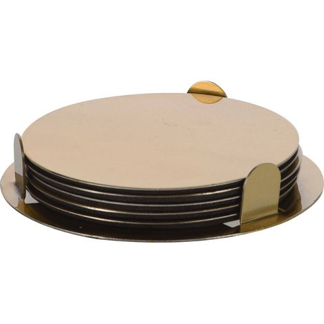 Sous-verres pour tasses, 6 pièces, sur le support (1/2)