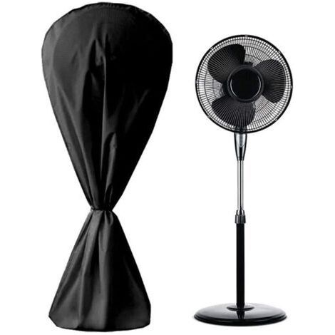Waterproof and Dustproof Fan Cover for Electric Fan for Indoor and Outdoor,14575cm(Black) (1/5)