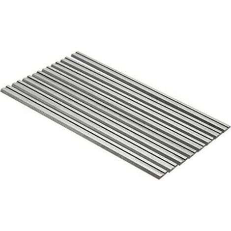 10Pcs 82Mm X 5.5 Mm Hss Rabot Réversible Lames Pour Bosch Black Decker Mafell (1/3)