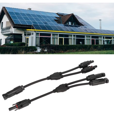 Paar Y-förmige 1000V 30A Photovoltaik-Steckverbinder mit MC4-Steckern (1/5)