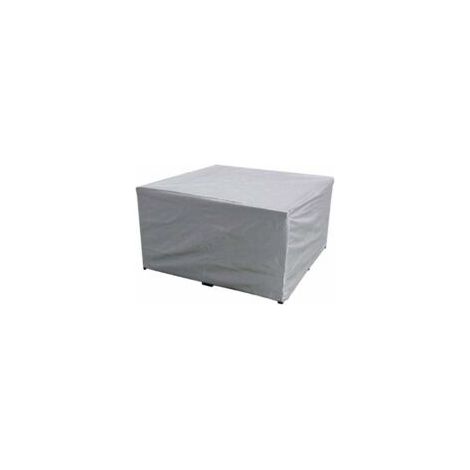 150x150x75 CM Housse de protection pour meubles de jardin, tissu en polyester imperméable, pour table et chaises de jardin, anti-UV, pour table de jardin rectangulaire et chaises- Crezuo (1/4)