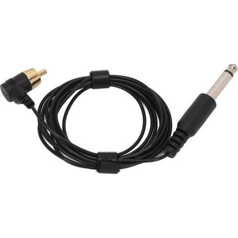 Câble RCA - 2 m - 6 3 mm Mâle - Cuivre - PVC Flexible (1/5)