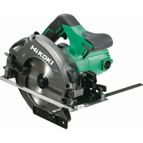 Sierra circular Ø165mm cap.54mm 1300W velocidad sin carga 5800rpm perforación. 30mm, gabinete - C6U3WBZ
