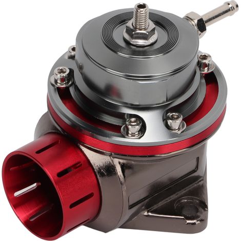 Soupape de décharge de pression Turbo BOV, diamètre intérieur 40 mm, longueur 65 mm, universelle, rouge (1/5)