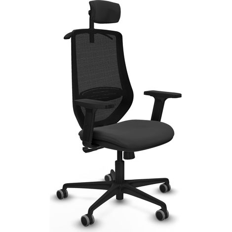 Sedia Ufficio con Poggiatesta Mardos Piqueras y Crespo D036G2H Grigio scuro (1/5)
