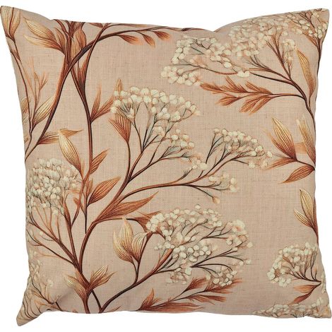 GASPER Lepuro Kissen INSTYLE Ranken Beige-braun 45 x 45 cm - Polyester
