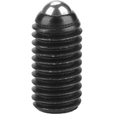 10pcs M8 Fileté Vis à Billes Noir Ressort Poussoirs en Acier au Carbone Ensemble Hexagonale Douille Ressort Plongeur(M816) (1/5)