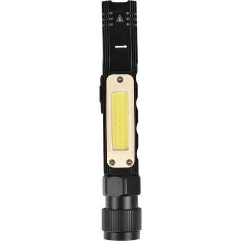 Lampe De Travail Led Magnetique - Étanche - Tête Pliable À 90° - Rotation 360° Du Support - Charge Usb - Version L (1/5)